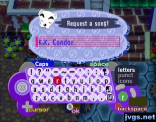 Requesting a song: K.K. Condor.