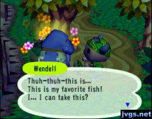 Wendell: Thuh-thuh-this is... This is my favorite fish!