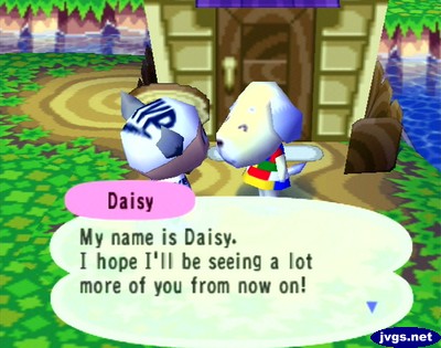 Daisy: My name is Daisy. I hope I'll be seeing a lot more of you from now on!