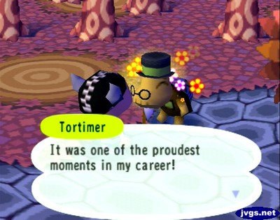 Tortimer: It was one of the proudest moments in my career!