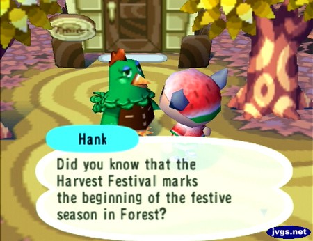 Hank: Did you know that the Harvest Festival marks the beginning of the festive season in Forest?