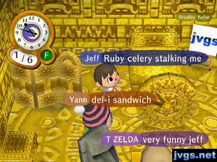 Jeff: Ruby celery stalking me. Yann: Del-i sandwich.