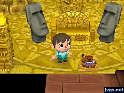 My new Resetti model on display in my golden furniture room in ACCF.