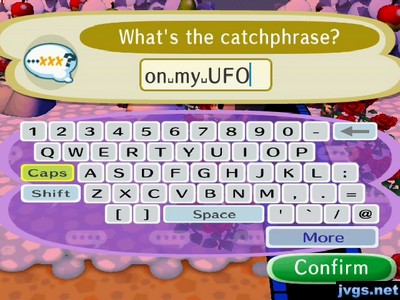 What's the catchphrase? "on my UFO"