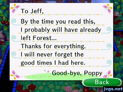 Poppy Gone - Jeff's ACCF Blog