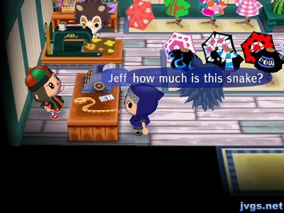 Jeff: How much is this snake?