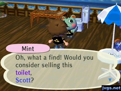 Mint: Oh, what a find! Would you consider selling this toilet, Scott?