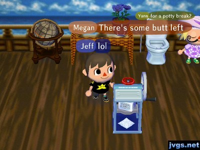 Megan: There's some butt left.