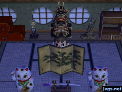 A Japanese themed model room at the Happy Room Academy.