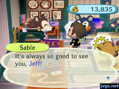 Sable: It's always so good to see you, Jeff!