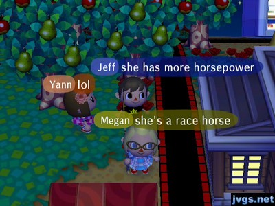 Jeff: She has more horsepower.