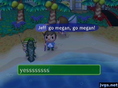 Jeff: Go Megan, go Megan!