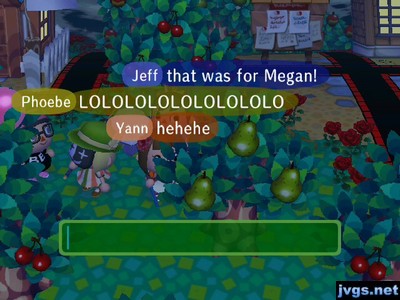 Jeff: That was for Megan!