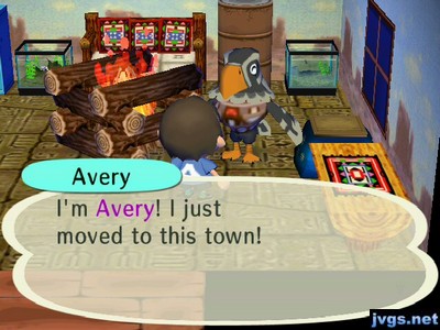 Avery: I'm Avery! I just moved to this town!