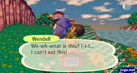 Wendell: Wh-wh-what is this? I-I-I... I can't eat this!