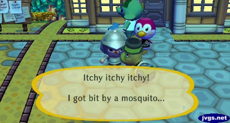 Itchy itchy itchy! I got bit by a mosquito!