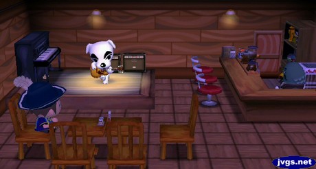 K.K. Slider performs at the Roost.