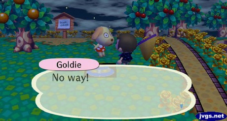 Goldie: No way!