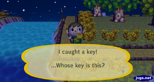 I caught a key! ...Whose key is this?