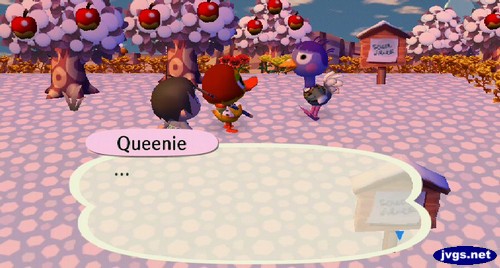 Queenie, surprised: ...