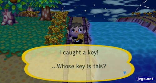 I caught a key! ...Whose key is this?