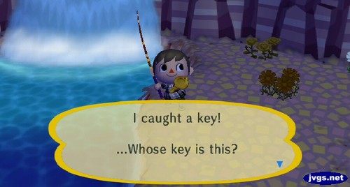 I caught a key! ...Whose key is this?