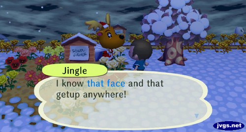 Jingle: I know that face and that getup anywhere!