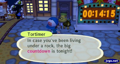 Tortimer: In case you've been living under a rock, the big countdown is tonight!