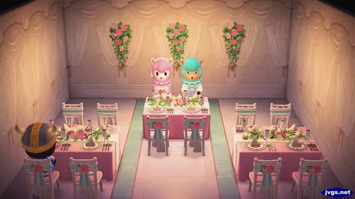 Photo of Reese & Cyrus' wedding reception.