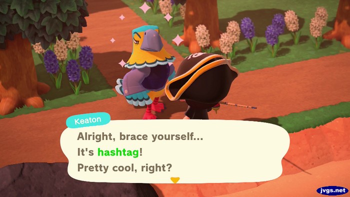 Keaton: Alright, brace yourself... It's hashtag! Pretty cool, right?