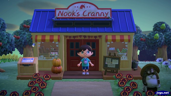 Nook's Cranny with their new autumn look.