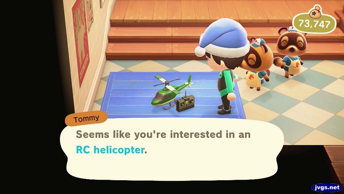 Tommy: Seems like you're interested in an RC helicopter.