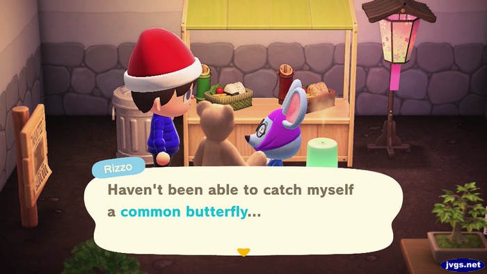 Rizzo: Haven't been able to catch myself a common butterfly...