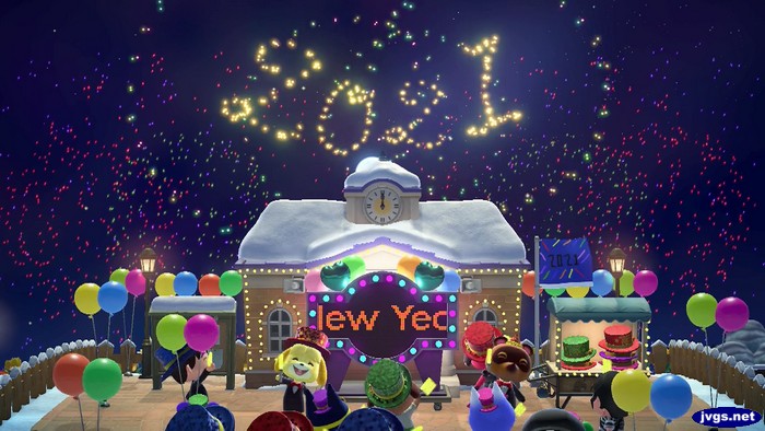 The New Year's celebration in Moonscar.