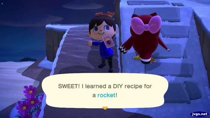SWEET! I learned a DIY recipe for a rocket!