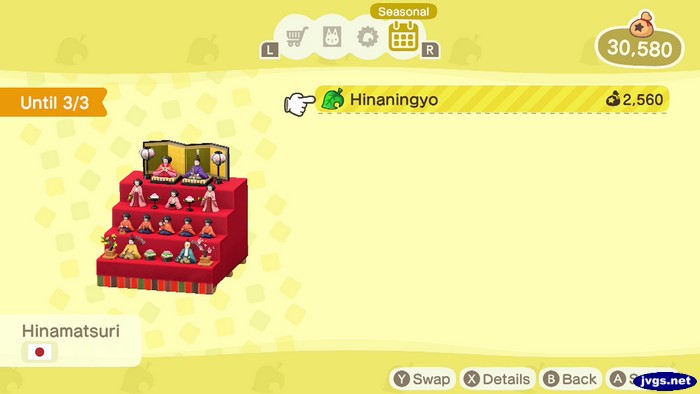 Hinaningyo: 2,560 bells.