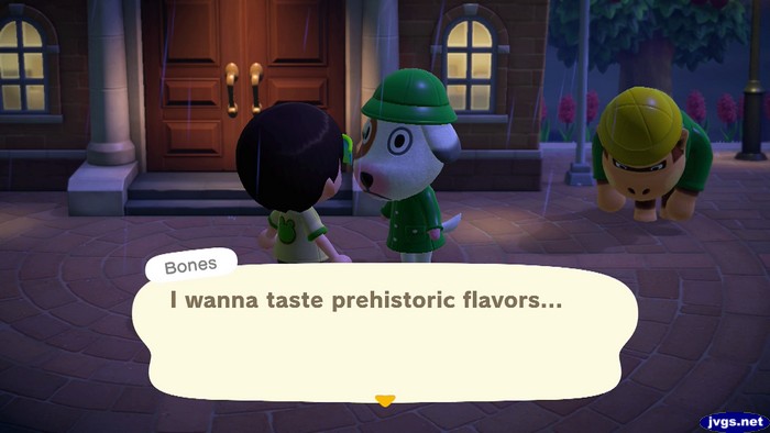 Bones: I wanna taste prehistoric flavors...