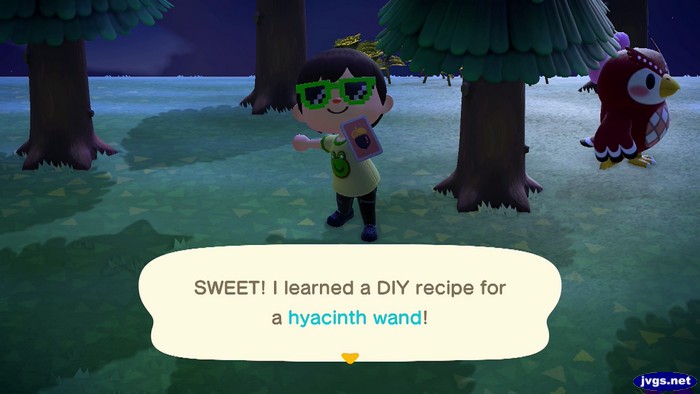 SWEET! I learned a DIY recipe for a hyacinth wand!