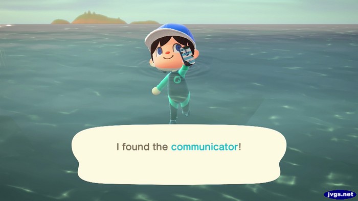 I found the communicator!