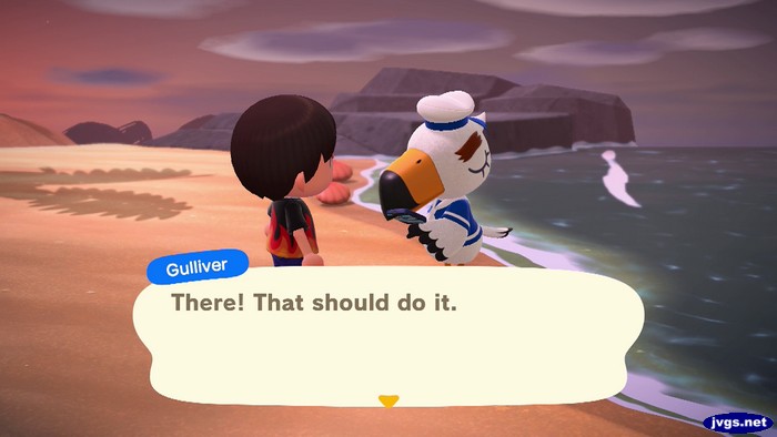 Gulliver: There! That should do it.