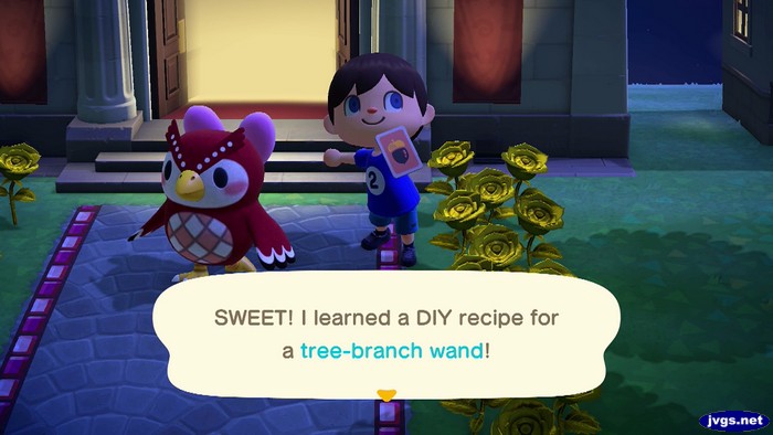 SWEET! I learned a DIY recipe for a tree-branch wand!