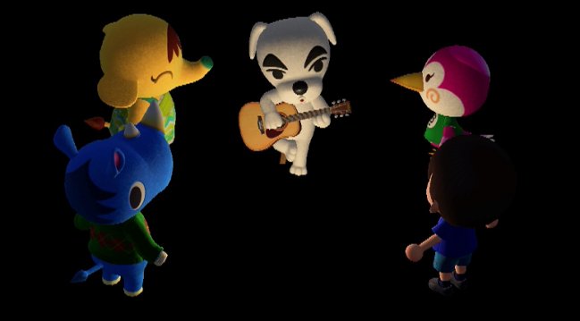 K.K. Slider performs Farewell for Hornsby, Eloise, Midge, and Jeff.