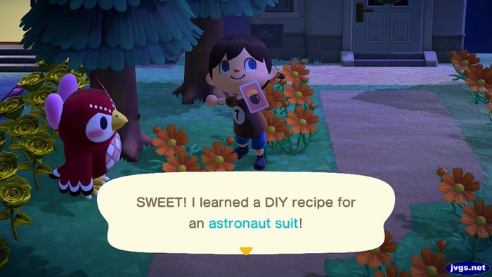 SWEET! I learned a DIY recipe for an astronaut suit!