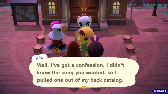 K.K.: Well, I've got a confession. I didn't know the song you wanted, so I pulled one out of my back catalog.