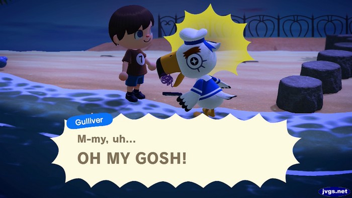 Gulliver: M-my, uh... OH MY GOSH!