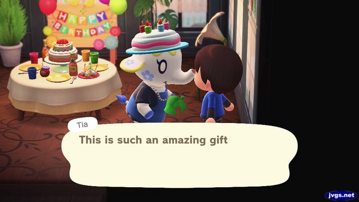 Tia: This is such an amazing gift!