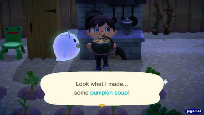 Look what I made... some pumpkin soup!