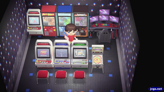 Claude's arcade in Happy Home Paradise.