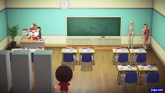 My classroom design in Happy Home Paradise.