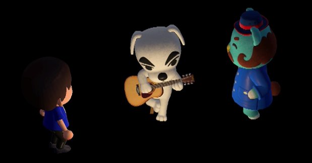 K.K. Slider performs for Jeff and Beardo.